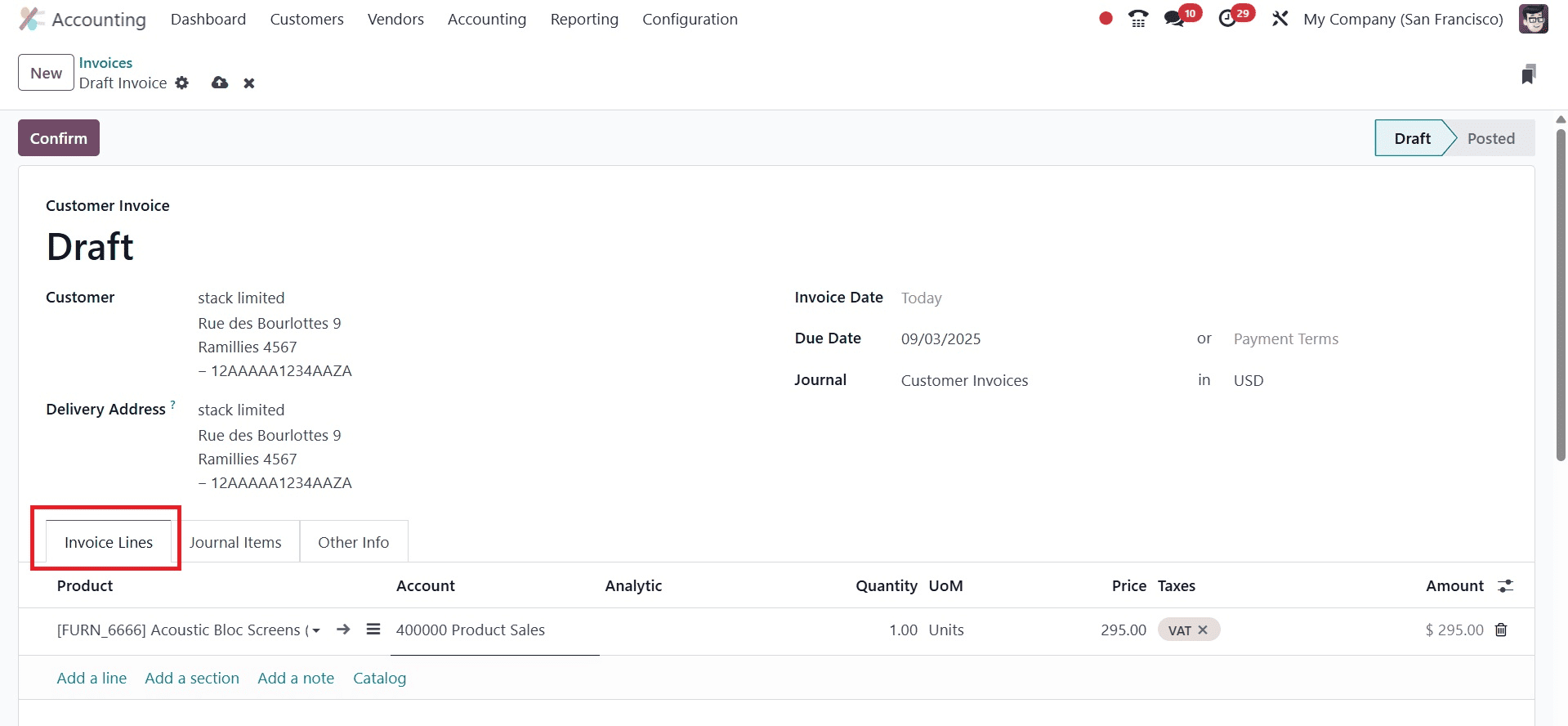 How to Use the European VIES Service in Odoo 18 Accounting to Verify VAT Numbers-cybrosys